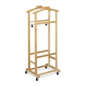 Schnäppchen relaxdays Herrendiener in Natur - (B)47 x (H)107 x (T)37 cm günstig kaufen | limango