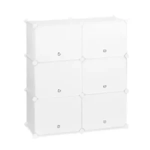 relaxdays Schuhschrank in Weiß - (B)85x (H)95 x (T)31,5 cm günstig kaufen | limango Jetzt Bestellen