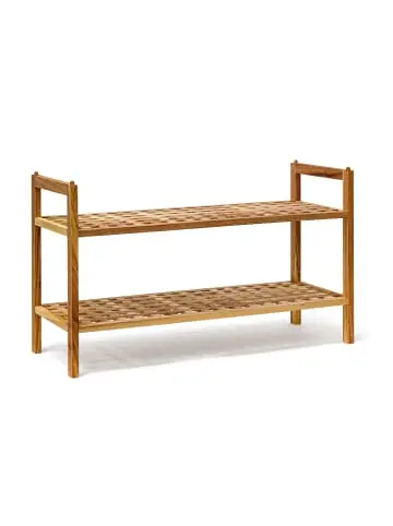 relaxdays 3x Schuhregal in Natur - (B)69 x (H)40,5 x (T)26 cm günstig kaufen | limango Schnäppchen