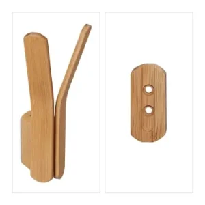 relaxdays 10 x Wandhaken "doppelt" in Natur günstig kaufen | limango Letzte Chance