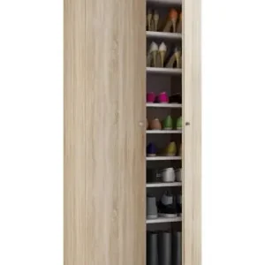 VCMXXL Holz Großer Schuhschrank Schuhkommode Vandol 9 in Sonoma-Eiche (Sägerau) günstig kaufen | limango Kostenfreie Lieferung