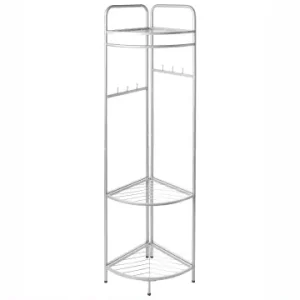 Beliani Kleiderständer LAWTON in Silber - (W) 53 x (H) 160 x (L) 37 cm günstig kaufen | limango Sale