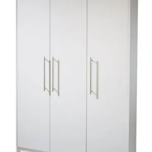 roba Kleiderschrank Maren 3-türig weiß Drehtürenschrank fürs Babyzimmer günstig kaufen | limango Preiswert