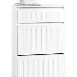 SoBuy Schuhkipper in Weiß - (B)61 x (H)100 x (T)26cm günstig kaufen | limango Neu