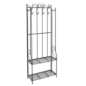 Angebot Ambiente Haus Garderobe Regal - Antikbraun(H) 166 cm günstig kaufen | limango