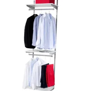 Phoenix Group AGDiele/Ankleide "Staxx" in Weiß/Silber - (B)66 x (H)223 x (T)47cm günstig kaufen | limango Garantierte Lieferung