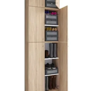 Direkt Vom Hersteller VCMXXL Schuhschrank Kleiderschrank Schrank Lona 5f AS in Sonoma-Eiche günstig kaufen | limango