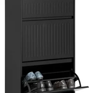 SoBuy Schuhkipper in Schwarz - (B)61 x (H)101 x (T)26cm günstig kaufen | limango Kracherpreis