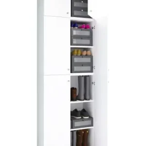 Highlight VCMXXL Schuhschrank Kleiderschrank Schrank Lona 5f A in Weiß günstig kaufen | limango