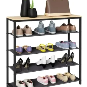 VCMMetall Holz Schuhregal Schuhablage 4 Fächer Taliro in Honig-Eiche günstig kaufen | limango Sonderaktion