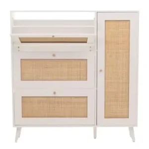 Kracherpreis MCW Rattan-Schuhkipper M37, Weiß günstig kaufen | limango