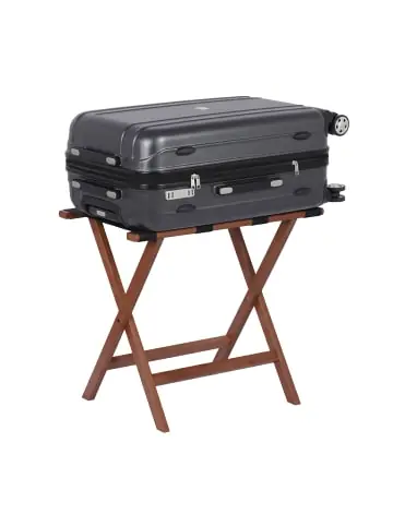 Kracherpreis relaxdays Kofferständer "Premium" in Braun - (B)58 x (H)52 x (T)37,5cm günstig kaufen | limango