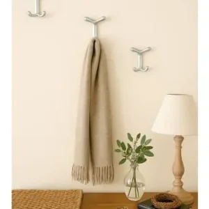 Preis Gesenkt möbel-direkt Design-Garderobenhaken 3er-Set Designer: Bartoli Design in silber günstig kaufen | limango