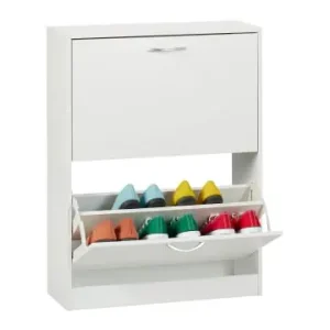 Meistverkauft relaxdays Schuhschrank in Weiß - (B)60 x (H)80 x (T)24 cm günstig kaufen | limango