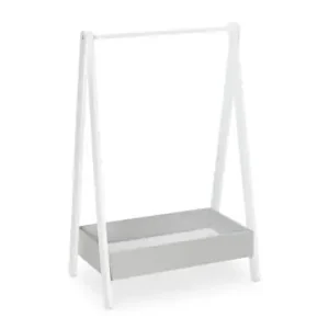 relaxdays Kinder-Kleiderständer in Weiß/ Grau - (B)63,5 x (H)99 x (T)42 cm günstig kaufen | limango Bestseller