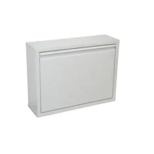 Echt möbel-direkt Metallschuhschrank (1 Klappe) stapelbar in grau günstig kaufen | limango