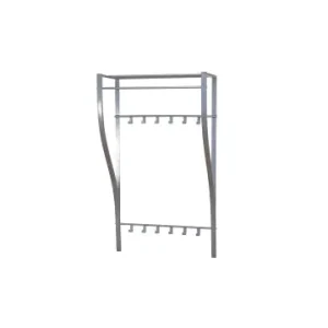 Kracherpreis möbel-direkt Wandgarderobe Larissa in alufarben günstig kaufen | limango