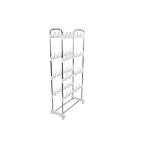 Preisknaller möbel-direkt Schuhregal mit Rollen Volha in weiß günstig kaufen | limango