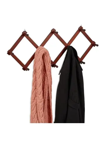 relaxdays Wandgarderobe in Braun günstig kaufen | limango Kostenfreie Lieferung