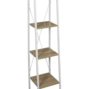 Sichere Zahlung The Home Deco Kids Standregal in Natur/ Weiß - (B)34 x (H)148 x (T)32 cm günstig kaufen | limango