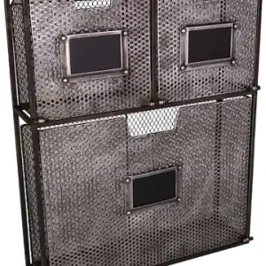 Zertifiziert Anticline Regal in Grau - (B)43,5 x (H)54 x (T)12,5 cm günstig kaufen | limango