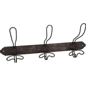 Anticline Garderobe in Schwarz - (B)58 x (H)25,5 x (T)8 cm - (B)58 x (H)25,5 x (T)8 cm günstig kaufen | limango Geprüft