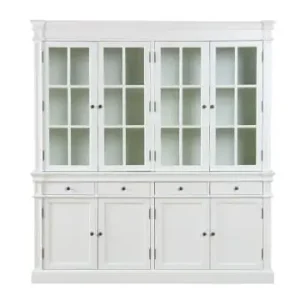 ebuy24 Vitrinenschrank Amaretta Weiß 45 x 186 cm günstig kaufen | limango Online Kaufen