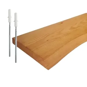 relaxdays Wandregal "Baumkante" in Natur - (B)60 x (H)3 x (T)22 cm günstig kaufen | limango Wochenendangebot