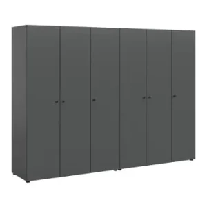 ebuy24 Kleiderschrank Darwin Anthrazit 240 x 51 cm günstig kaufen | limango Kracherpreis