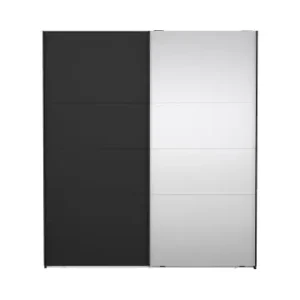 Gratis Versand ebuy24 Kleiderschrank Catania Schwarz 179 x 67 cm günstig kaufen | limango