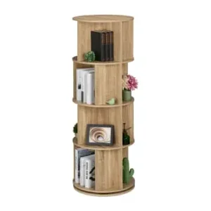 Kracherpreis relaxdays Bücherregal in Natur - (H)137 x Ø 50 cm günstig kaufen | limango