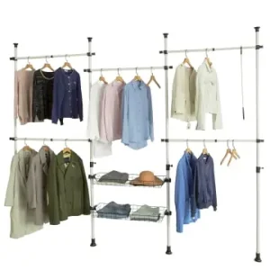 Preisknaller SoBuy Kleiderständer in Weiß - (B)209-305 x (H)200-270cm günstig kaufen | limango