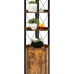 COSTWAY Hochschrank 6-stöckig in Braun günstig kaufen | limango Geprüft