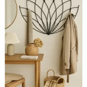 Super-Preis möbel-direkt Wandgarderobe Lotos in schwarz günstig kaufen | limango