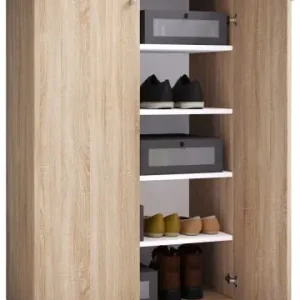 VCMXL Holz Großer Schuhschrank Schuhkommode Lona 5 in Sonoma-Eiche günstig kaufen | limango Günstig