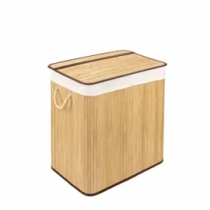 WohnDirect Wäschekorb mit Deckel BAMBOO in Natur günstig kaufen | limango Zertifiziert