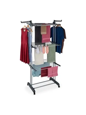 relaxdays Wäscheständer in Grau günstig kaufen | limango Kostenloser Rückversand