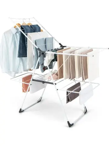 Jetzt Bestellen COSTWAY Wäscheständer klappbar in Weiß günstig kaufen | limango