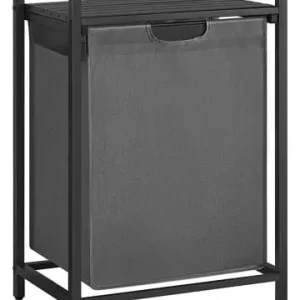 Garantierte Lieferung Songmics Wäscheständer in Schwarz - (B)50 x (H)76 x (T)33 cm günstig kaufen | limango