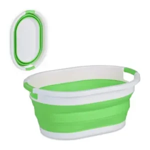 relaxdays Wäschekorb "faltbar" in Grün - 36 l günstig kaufen | limango Kostenfreie Lieferung