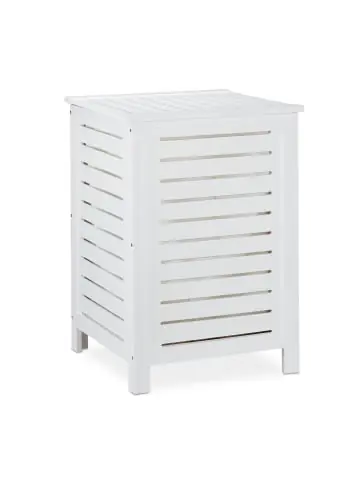 relaxdays Wäschetruhe in Weiß - 86 l günstig kaufen | limango Angebot