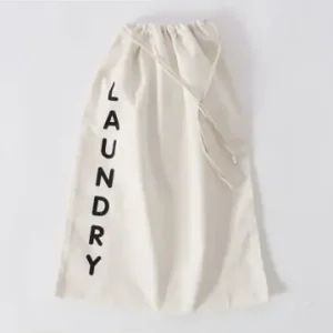 Preis Gesenkt Boltze Wäschebeutel "Laundy" in Weiß/ Schwarz - (H)56 cm günstig kaufen | limango