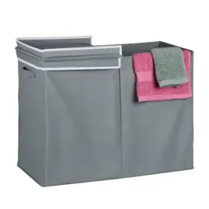 Neu Im Sortiment relaxdays Wäschekorb in Grau - 100 Liter günstig kaufen | limango