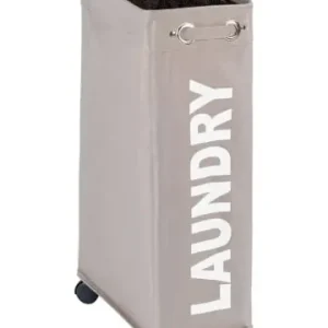 Wenko Wäschesammler "Laundry" in Taupe - 43 l günstig kaufen | limango Wochenendangebot