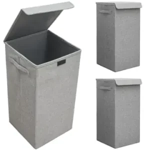 Sale DuneDesign 2er Set Wäschekorb Crisp Clean in Hellgrau günstig kaufen | limango