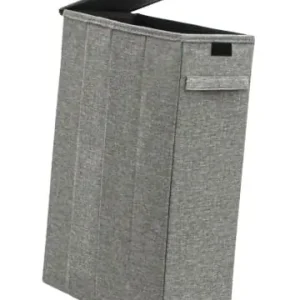 Markenprodukt DuneDesign Wäschekorb Semoro 50L grau günstig kaufen | limango