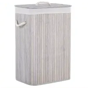 Direkt Vom Hersteller Beliani Wäschekörbe KOMARI in Grau/Weiß - (W) 40 x (H) 60 x (L) 30 cm günstig kaufen | limango