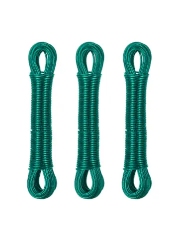Nur Heute relaxdays 3 x Wäscheleine in Grün - 20 m günstig kaufen | limango