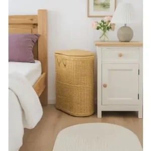 Direkt Vom Hersteller möbel-direkt Wäschekorb handgeflochten in beigefarben günstig kaufen | limango