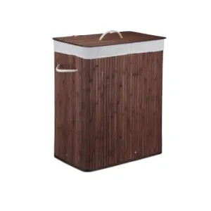 Neu relaxdays Wäschekorb in Braun - (B)55 x (H)63 x (T)35 cm günstig kaufen | limango